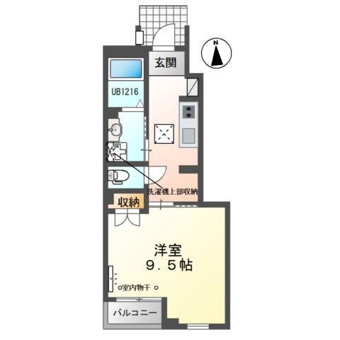 サンハイツ煌 間取り図