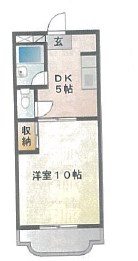 マンションアトラスⅡ 間取り図