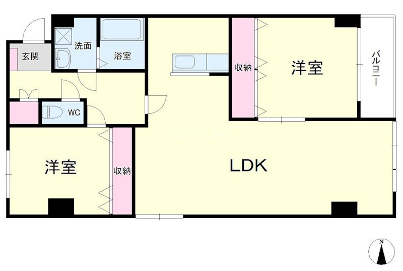 アルコ8 間取り図