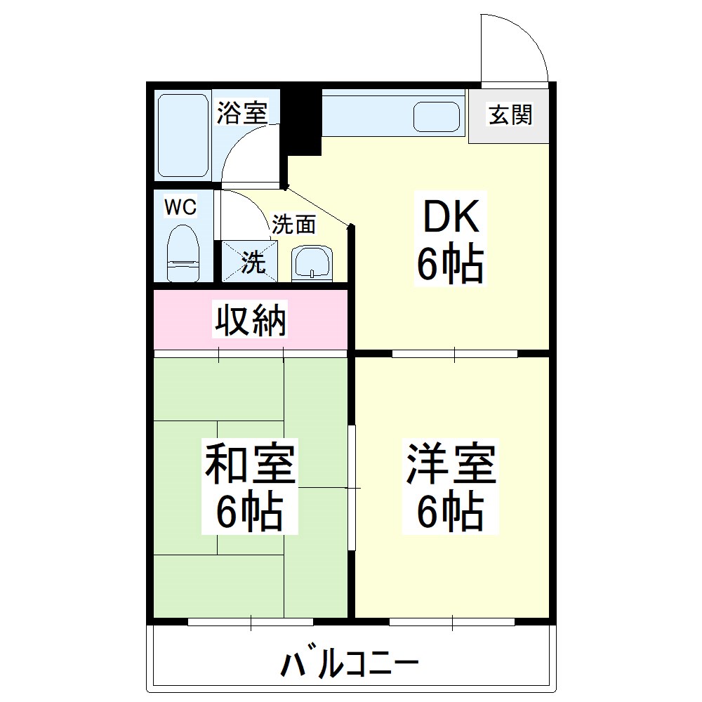 ジュリエンスⅡ 間取り図