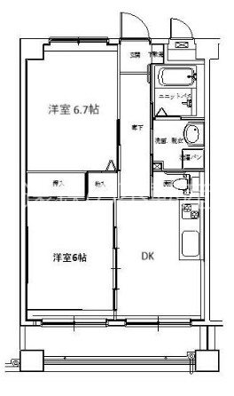 You Stage Shikatani 間取り