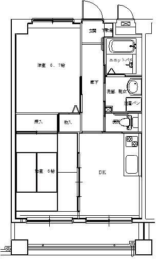 You Stage Shikatani 間取り図