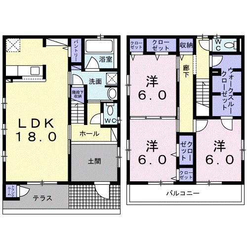 グランツ 間取り図