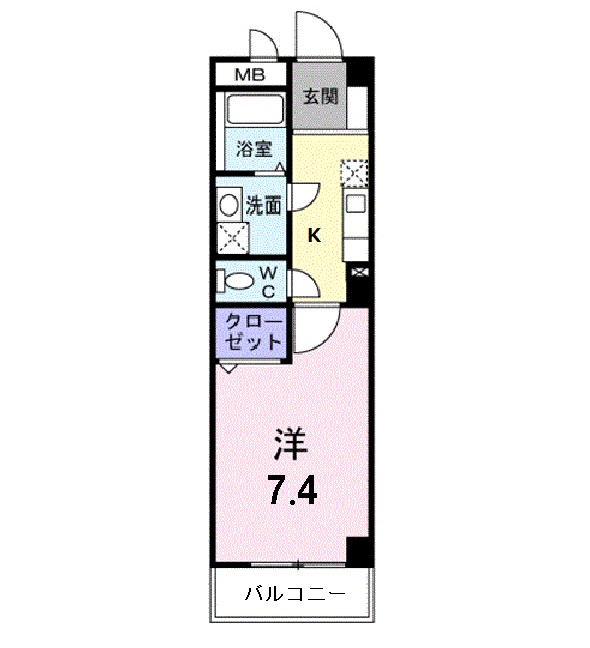 パークサイドヴィラ 間取り図