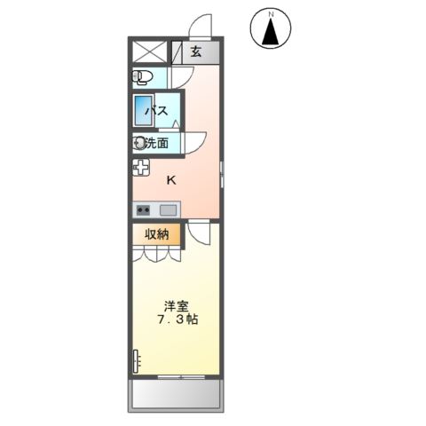 クレストールⅠ 間取り図