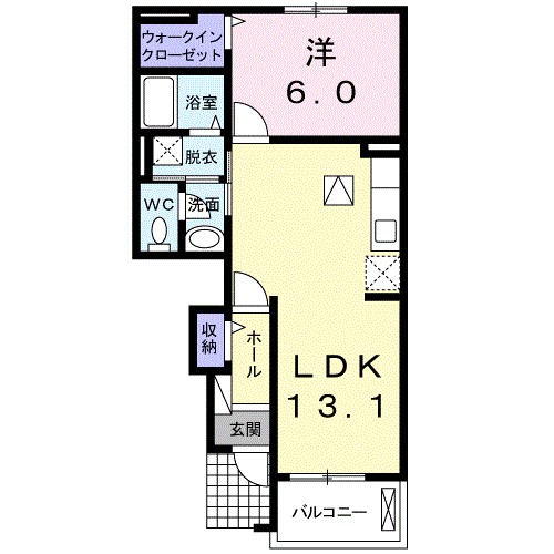 フレーシュ　コリーヌ 間取り図