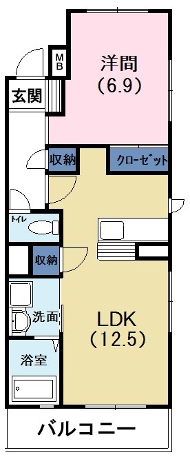 グリーンヒル 間取り図