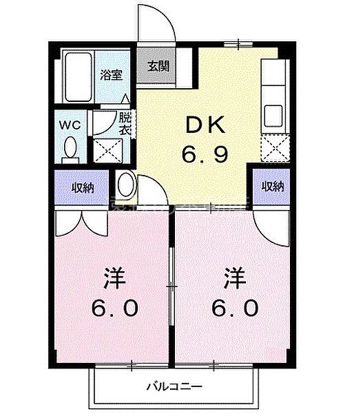 F・OAK 間取り図