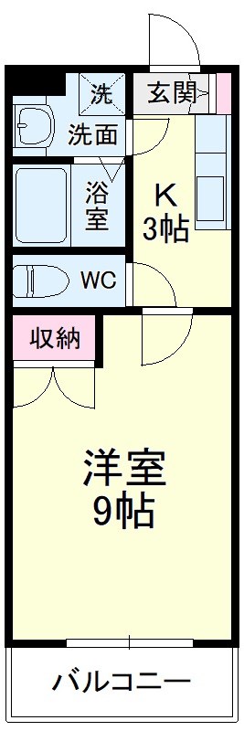 プロスパー初生 間取り図