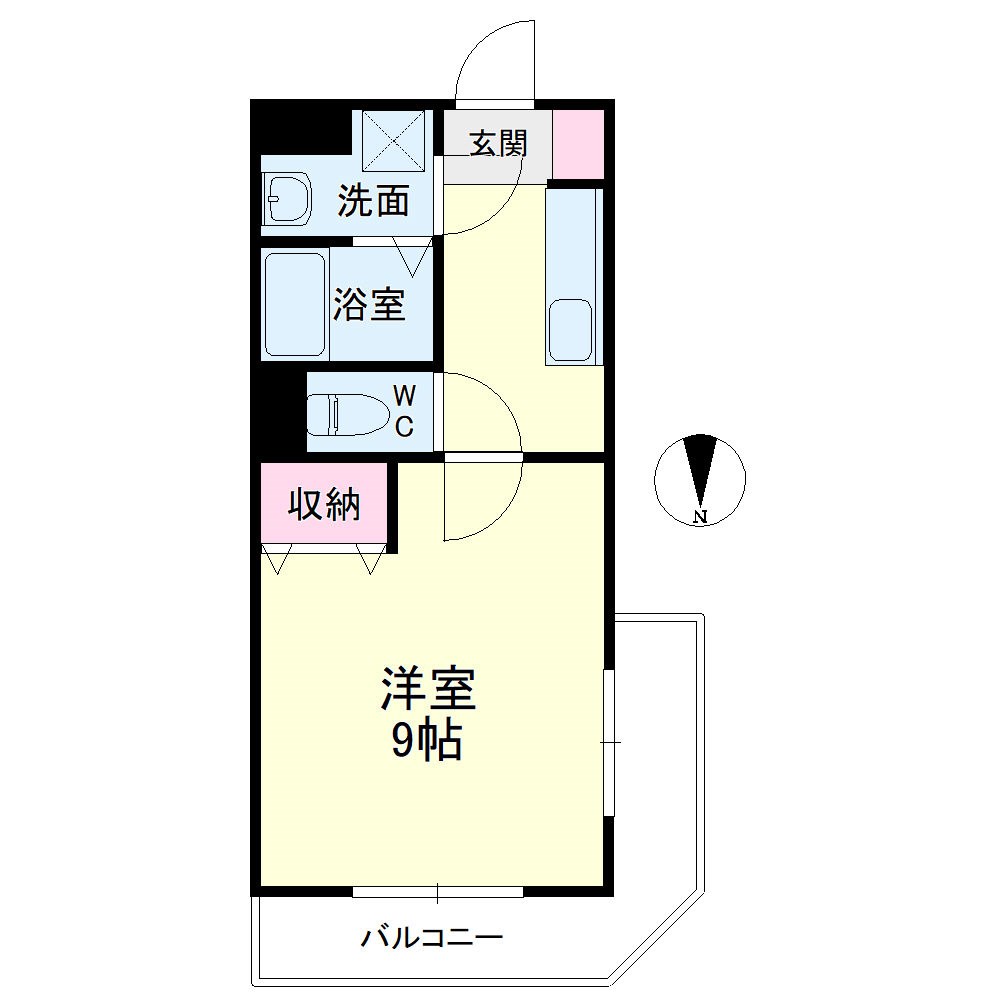 Cynthia山下（シンシアヤマシタ） 間取り図