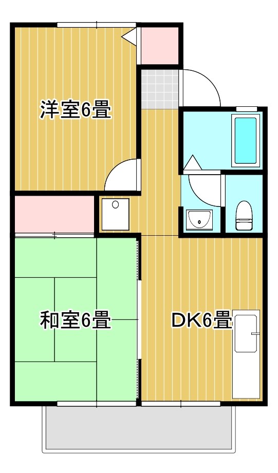 セジュールＭ 間取り図