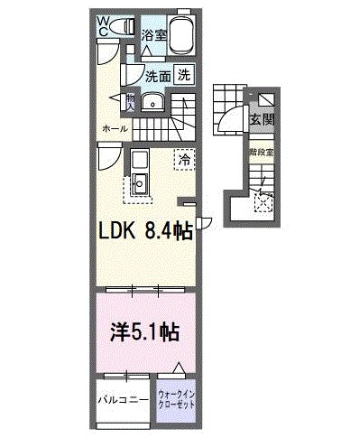 フーガ 間取り図