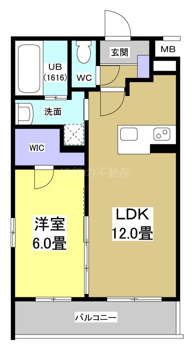 ブリアージュ豊田町駅 間取り図