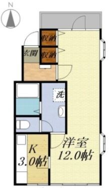 砂山館 間取り図