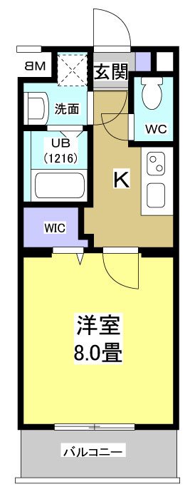 ブリアージュ豊田町駅 102号室 間取り