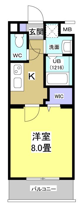 ブリアージュ豊田町駅 106号室 間取り