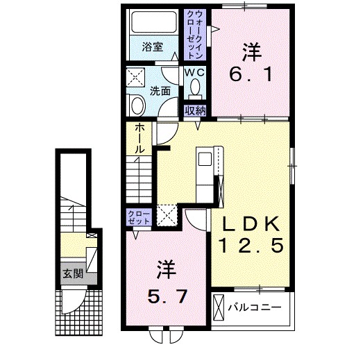 ピューピル 間取り図