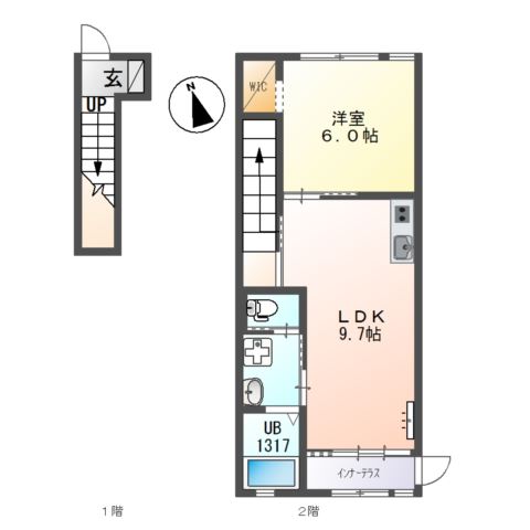 メゾン・ベルジュ 間取り図