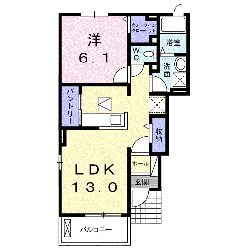 チェルシーＣ 間取り図