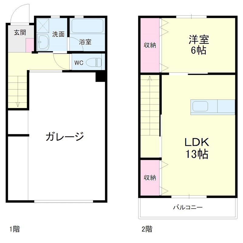 シン・グリーンコーポ 間取り図