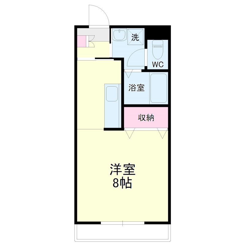 オリオンアパートメント 間取り図