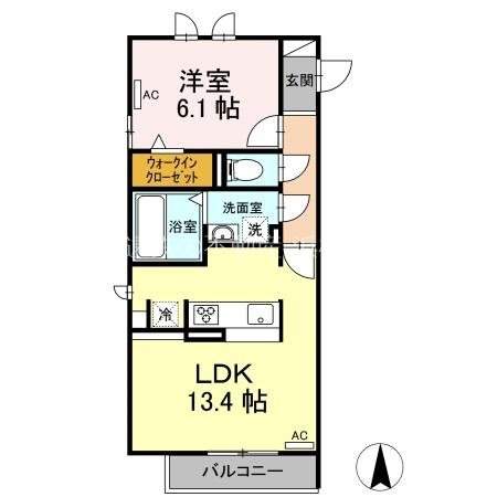 サンリット宮竹 間取り図