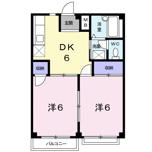 スマイルジョイ 間取り図