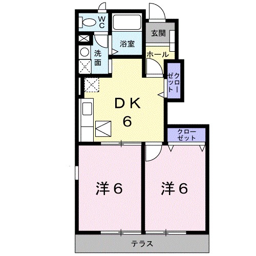 メゾン住吉 間取り図