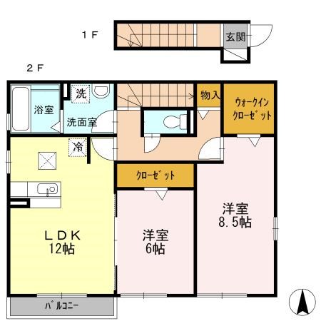 レイリオン 間取り図