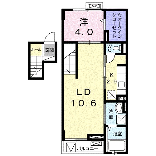 グリシーヌ 間取り図