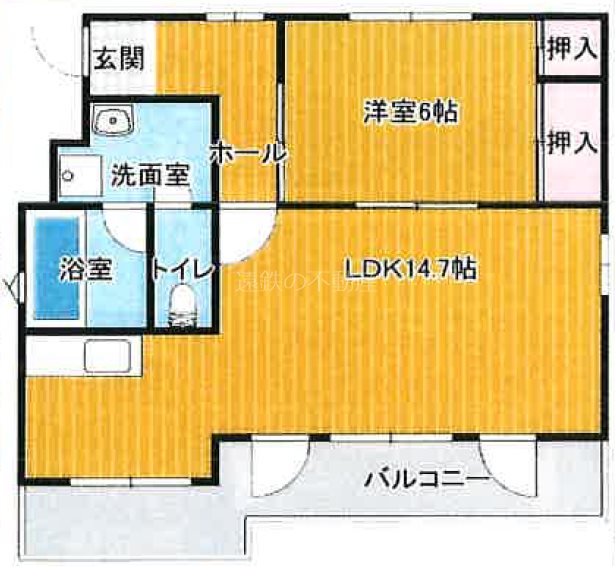 アーバンビラ長上 間取り図