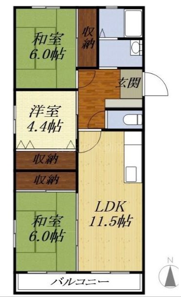 AAI高尾 間取り図