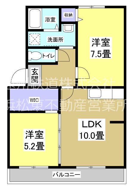 サザンスター 間取り図