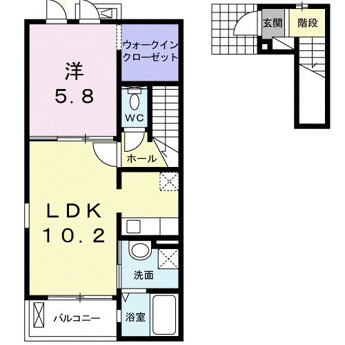 フリージア 間取り図