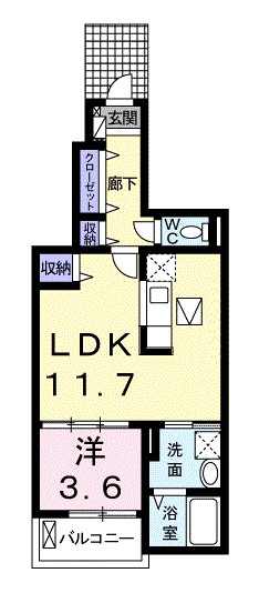 サニー・ダン 間取り図