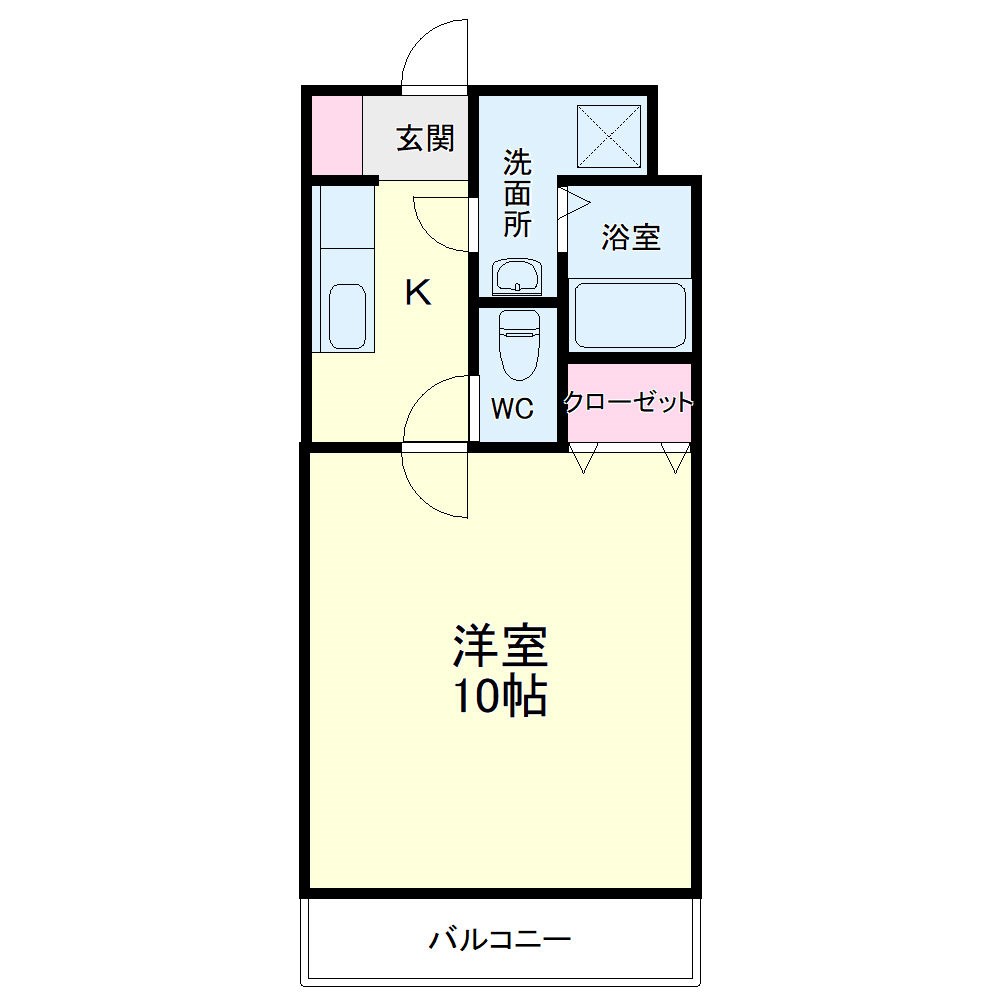 SunRise五番館（サンライズゴバンカン） 間取り図