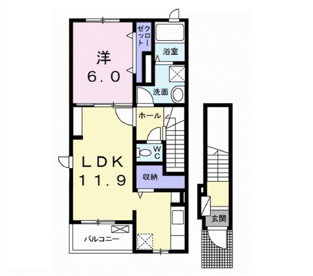 エスペランサ 間取り図