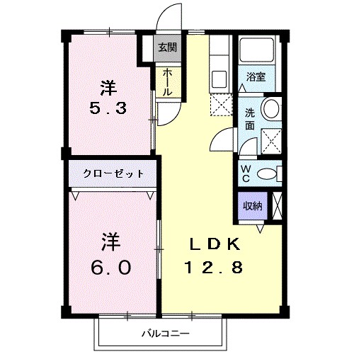 ニューシティマーガレット 間取り図