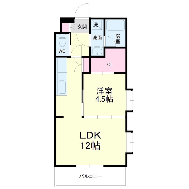 セントジョセフＡ 間取り図