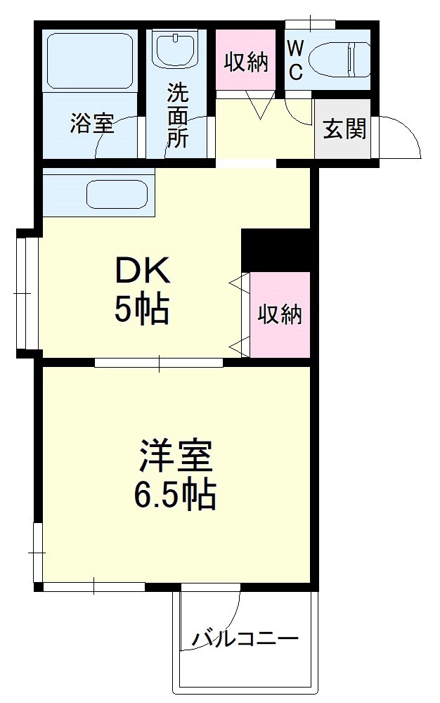 半田ビレッジ１０号棟 間取り図