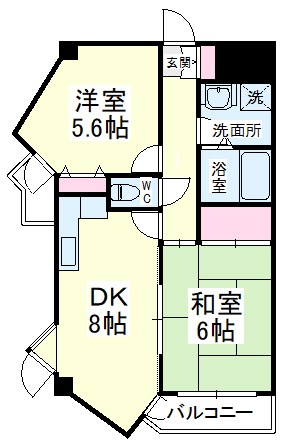 ツインコート寺島 間取り図