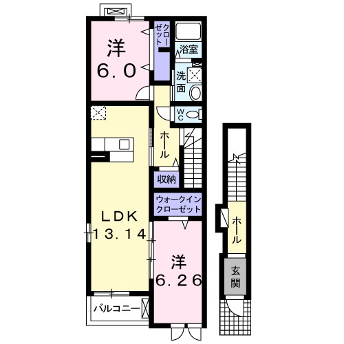 シェターナル 間取り図