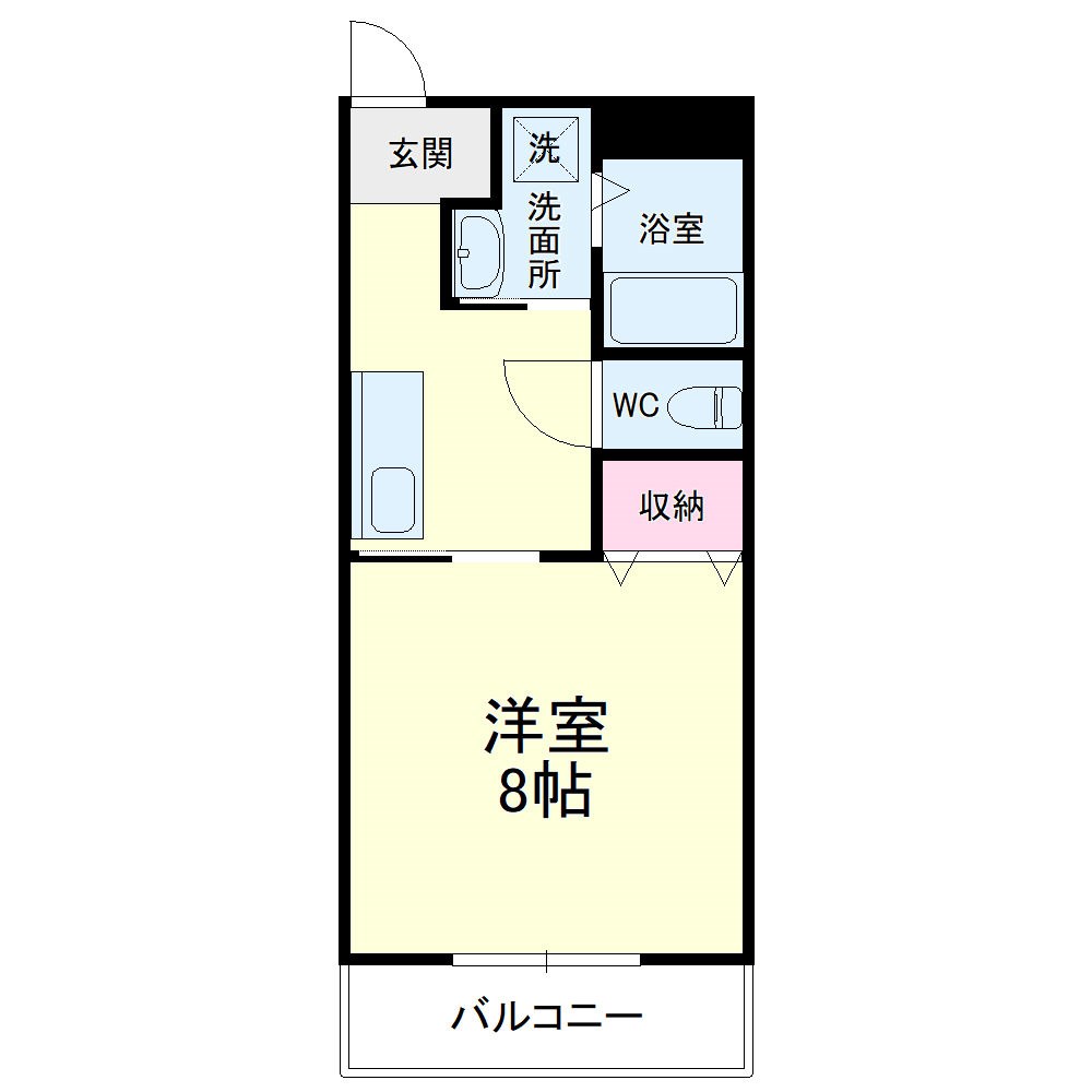 ＭＯＮＡＴＩＳ（モナティス） 間取り図