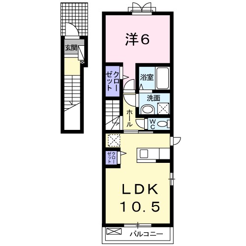 フレーシュ 間取り図