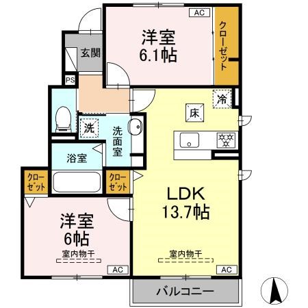 T・Loop　A/B　B棟 間取り図