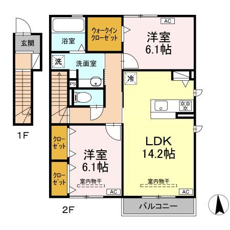 T・Loop　A/B　B棟 間取り図