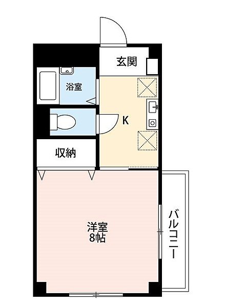 ビアンヌール鹿谷 間取り図