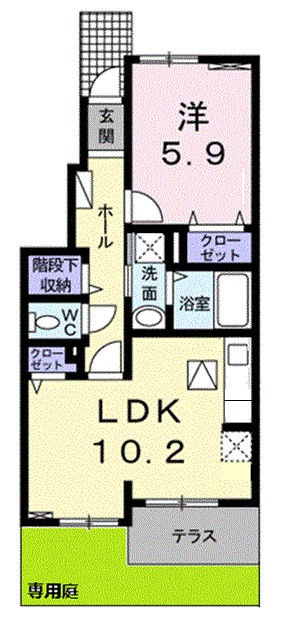 フォルトゥーナ 間取り図