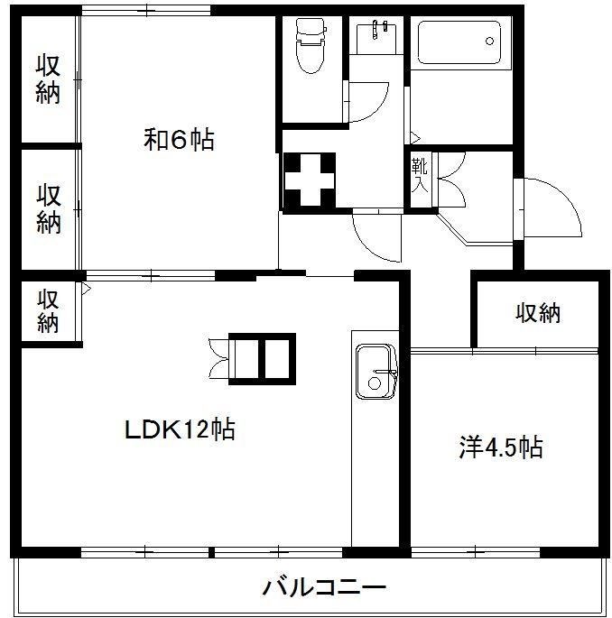 庄幸マンション 間取り図