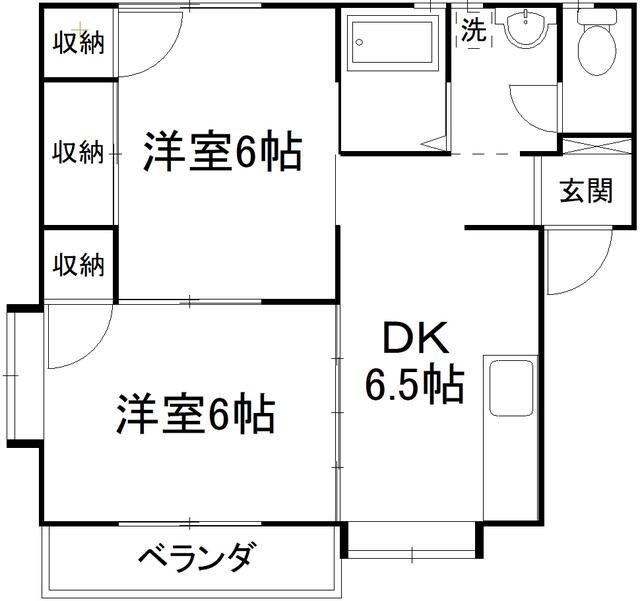 サンライフＳ 間取り図